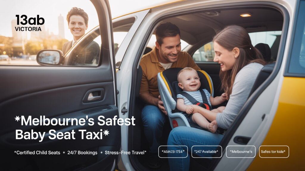 Baby Seat Taxi in Melbourne | Safe & Certified (13Cab Victoria)