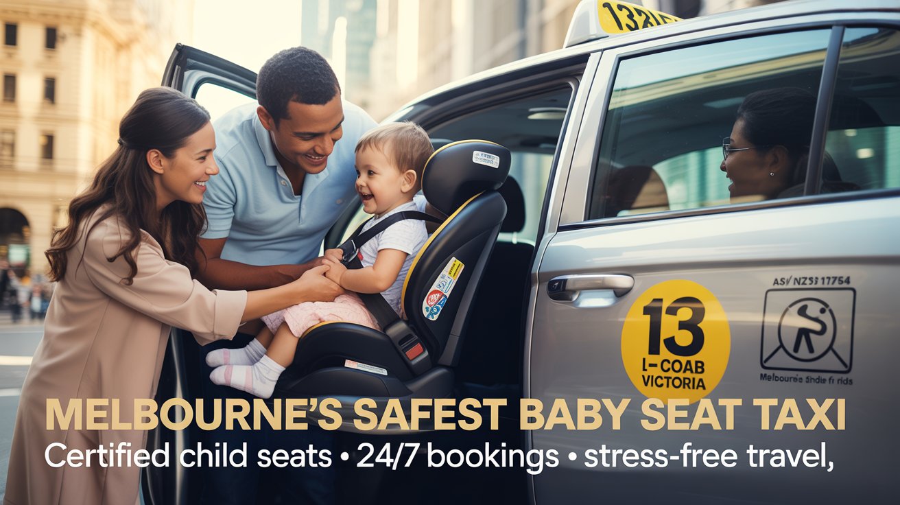 Baby Seat Taxi in Melbourne | Safe & Certified (13Cab Victoria)