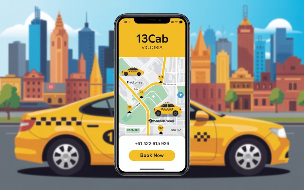 Online Taxi Booking Melbourne 13Cab Victoria - Book Now