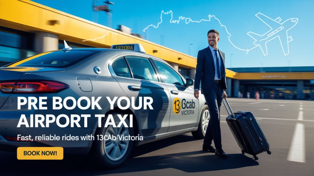 Pre Book Airport Taxi with 13Cab Victoria | Fast & Reliable
